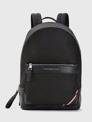 Tommy Hilfiger 1985 Backpack Táska Férfi Fekete | TH534TXH