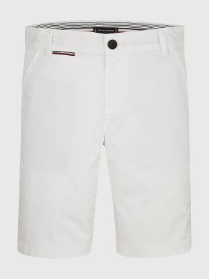 Tommy Hilfiger 1985 Essential Chino Shorts Nadrág Fiú Fehér | TH082YSK