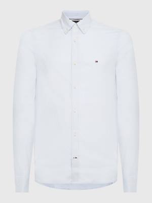 Tommy Hilfiger 1985 Essential Polygiene Slim Fit Ingek Férfi Kék | TH013MXA