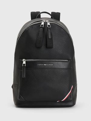 Tommy Hilfiger 1985 Laptop Sleeve Backpack Táska Férfi Fekete | TH860ZFW