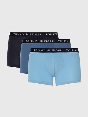 Tommy Hilfiger 3-Pack Logo Waistband Trunks Fehérnemű Férfi Sárga | TH438ASH