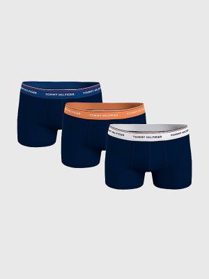 Tommy Hilfiger 3-Pack Premium Essential Trunks Fehérnemű Férfi Barna | TH506GAX