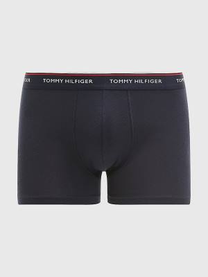 Tommy Hilfiger 3-Pack Premium Logo Waistband Trunks Fehérnemű Férfi Sárga | TH865WVM