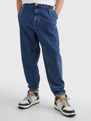 Tommy Hilfiger Baxter Loose Tapered Relaxed Faded Farmer Férfi Denim | TH028JLQ