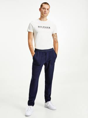 Tommy Hilfiger Bleecker Jersey Relaxed Fit Nadrág Férfi Kék | TH857CTX