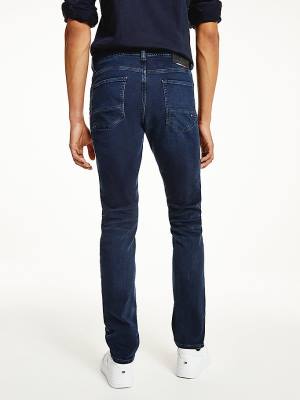 Tommy Hilfiger Bleecker Slim Faded Farmer Férfi Denim | TH850UXV