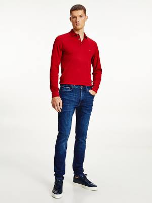 Tommy Hilfiger Bleecker Slim Farmer Férfi Denim | TH437WER