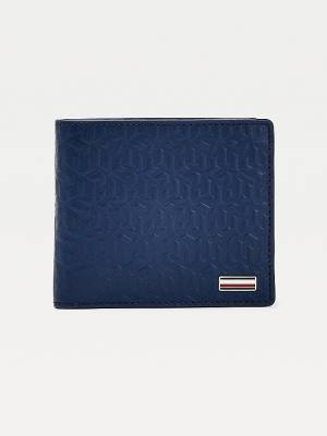 Tommy Hilfiger Business Monogram Extra Cards Coin Pénztárca Férfi Kék | TH172IBJ