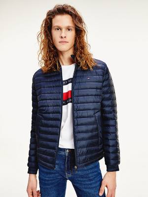 Tommy Hilfiger CORE PACKABLE DOWN Kabát Férfi Kék | TH845WKI