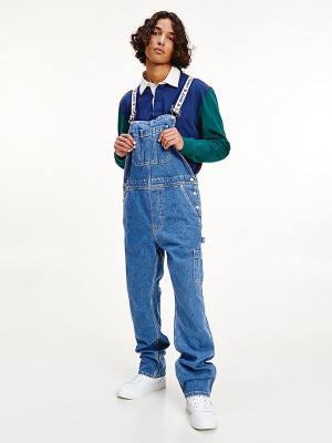 Tommy Hilfiger Carpenter Denim Dungarees Farmer Férfi Denim | TH357YCN