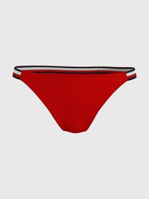 Tommy Hilfiger Cheeky Fit Bikini Bottoms Fürdőruha Női Piros | TH948JGW