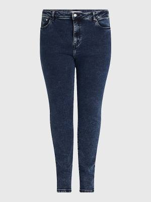 Tommy Hilfiger Curve Melany Ultra High Rise Super Skinny Farmer Női Denim | TH826JSZ