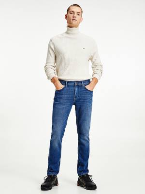 Tommy Hilfiger Denton Straight Faded Farmer Férfi Denim | TH169CSF