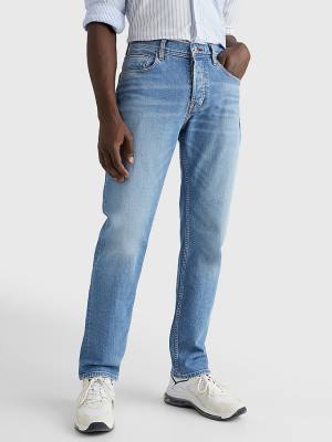 Tommy Hilfiger Denton Straight Faded Farmer Férfi Denim | TH795BTS