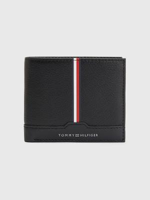 Tommy Hilfiger Downtown Card And Coin Pénztárca Férfi Fekete | TH518HSM