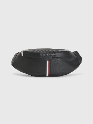 Tommy Hilfiger Downtown Crossbody Táska Férfi Fekete | TH297VTB