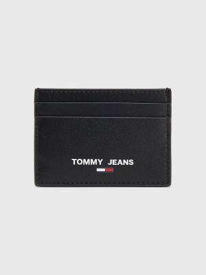 Tommy Hilfiger Essential Card Holder Pénztárca Férfi Fekete | TH370NTM