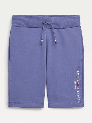 Tommy Hilfiger Essential Drawstring Sweat Shorts Nadrág Fiú Kék | TH941OZF