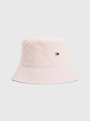 Tommy Hilfiger Essential Organic Pamut Bucket Kalap Női Rózsaszín | TH901RYC