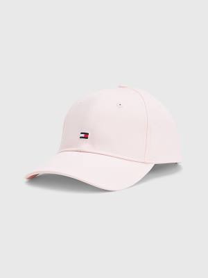 Tommy Hilfiger Essential Organic Pamut Flag Cap Kalap Női Rózsaszín | TH076AOD