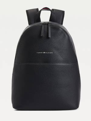 Tommy Hilfiger Essential Pebble Grain Backpack Táska Férfi Fekete | TH721JWH