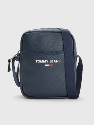 Tommy Hilfiger Essential Perforated Reporter Táska Férfi Kék | TH604AQD