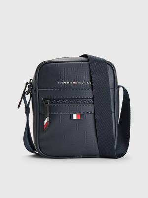 Tommy Hilfiger Essential Small Reporter Táska Férfi Kék | TH743QHU