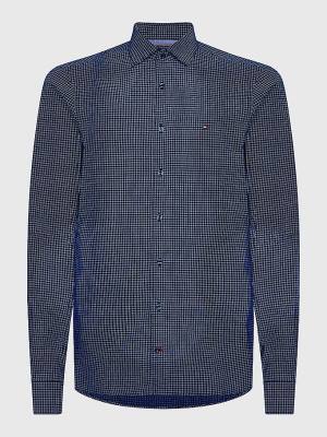 Tommy Hilfiger Geometric Print Slim Fit Ingek Férfi Kék | TH169ORH