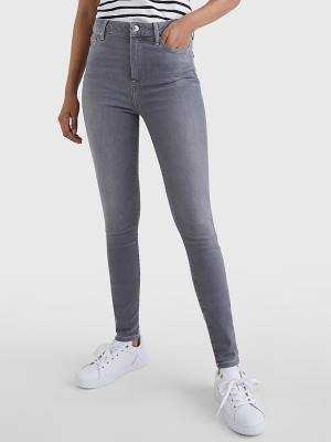 Tommy Hilfiger Harlem High Rise Super Skinny Farmer Női Denim | TH574WTA