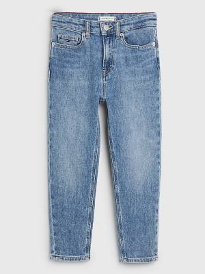 Tommy Hilfiger High Rise Tapered Farmer Lány Denim | TH691CSW