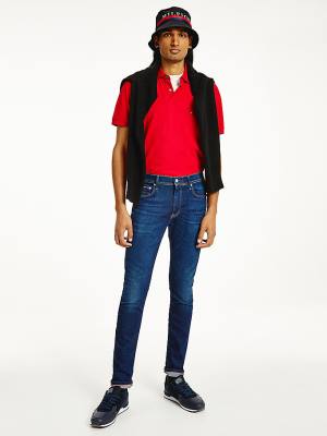 Tommy Hilfiger Layton Extra Slim Faded Farmer Férfi Denim | TH873TBK