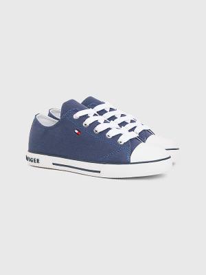 Tommy Hilfiger Low-Top Tornacipő Fiú Kék | TH560CXZ