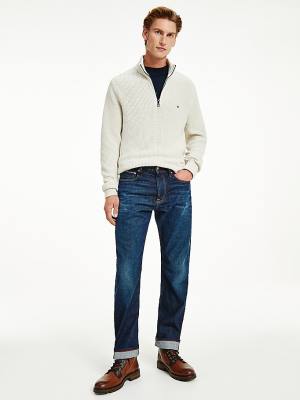 Tommy Hilfiger Mercer Straight Faded Farmer Férfi Denim | TH705RXU