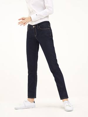 Tommy Hilfiger Milan Heritage Organic Pamut Farmer Női Denim | TH137HBT