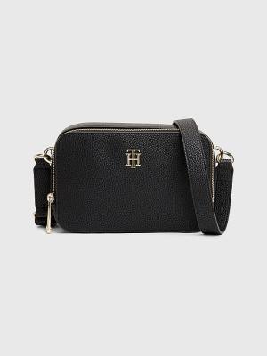 Tommy Hilfiger Monogram Camera Táska Női Fekete | TH596GPR