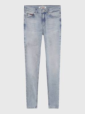 Tommy Hilfiger Nora Mid Rise Skinny Ankle Farmer Női Denim | TH516YWQ