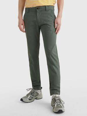 Tommy Hilfiger Scanton Slim Fit Chinos Nadrág Férfi Zöld | TH943QOR