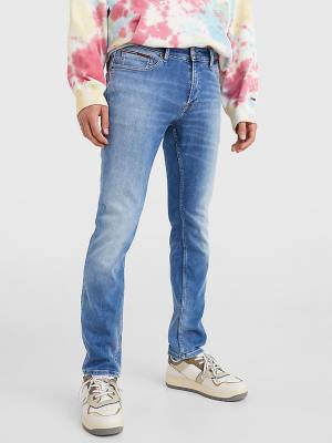 Tommy Hilfiger Scanton Stretch Slim Fit Farmer Férfi Denim | TH897PLF