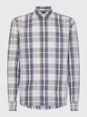 Tommy Hilfiger Shaded Check Ingek Férfi Bézs | TH861DFU