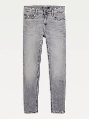 Tommy Hilfiger Simon Skinny Faded Farmer Fiú Denim | TH546PSH