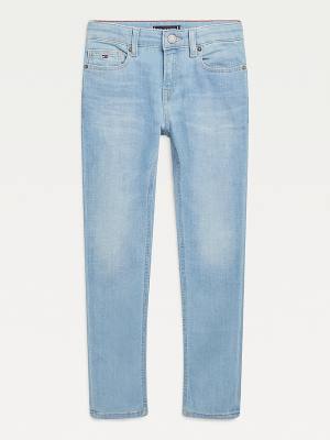 Tommy Hilfiger Simon Skinny Faded Farmer Fiú Denim | TH723VHJ