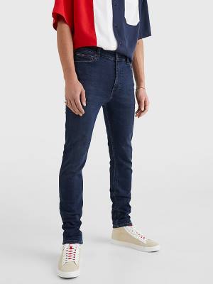 Tommy Hilfiger Simon Skinny Fit Farmer Férfi Denim | TH079OAE