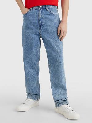 Tommy Hilfiger Skater Relaxed Faded Farmer Férfi Denim | TH634ZNY