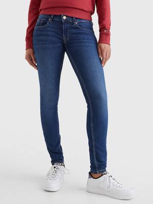 Tommy Hilfiger Sophie Low Rise Skinny Farmer Női Denim | TH519DBH