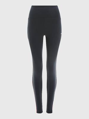 Tommy Hilfiger Sport High Rise Tape Full Length Leggings Női Kék | TH428DOL