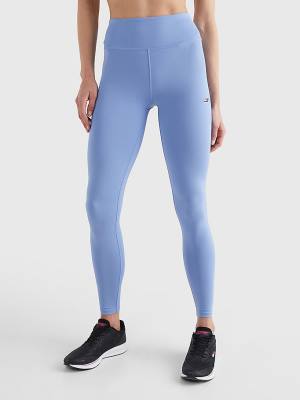 Tommy Hilfiger Sport Performance Full Length Leggings Női Kék | TH682TVW