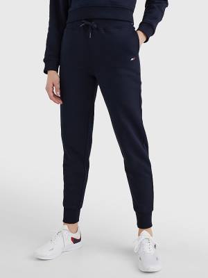 Tommy Hilfiger Sport Relaxed Fit Drawstring Joggers Nadrág Női Kék | TH293XMA