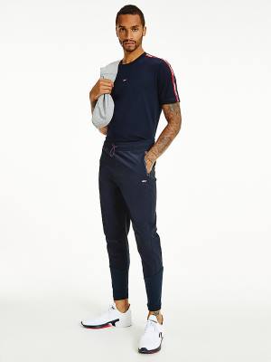 Tommy Hilfiger Sport Torna Joggers Nadrág Férfi Kék | TH396ZGT