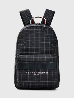 Tommy Hilfiger TH Established Backpack Táska Férfi Kék | TH410NTO