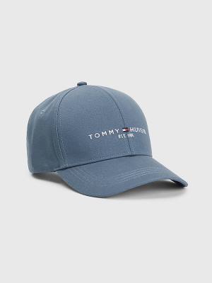 Tommy Hilfiger TH Established Baseball Cap Kalap Férfi Kék | TH948IDW